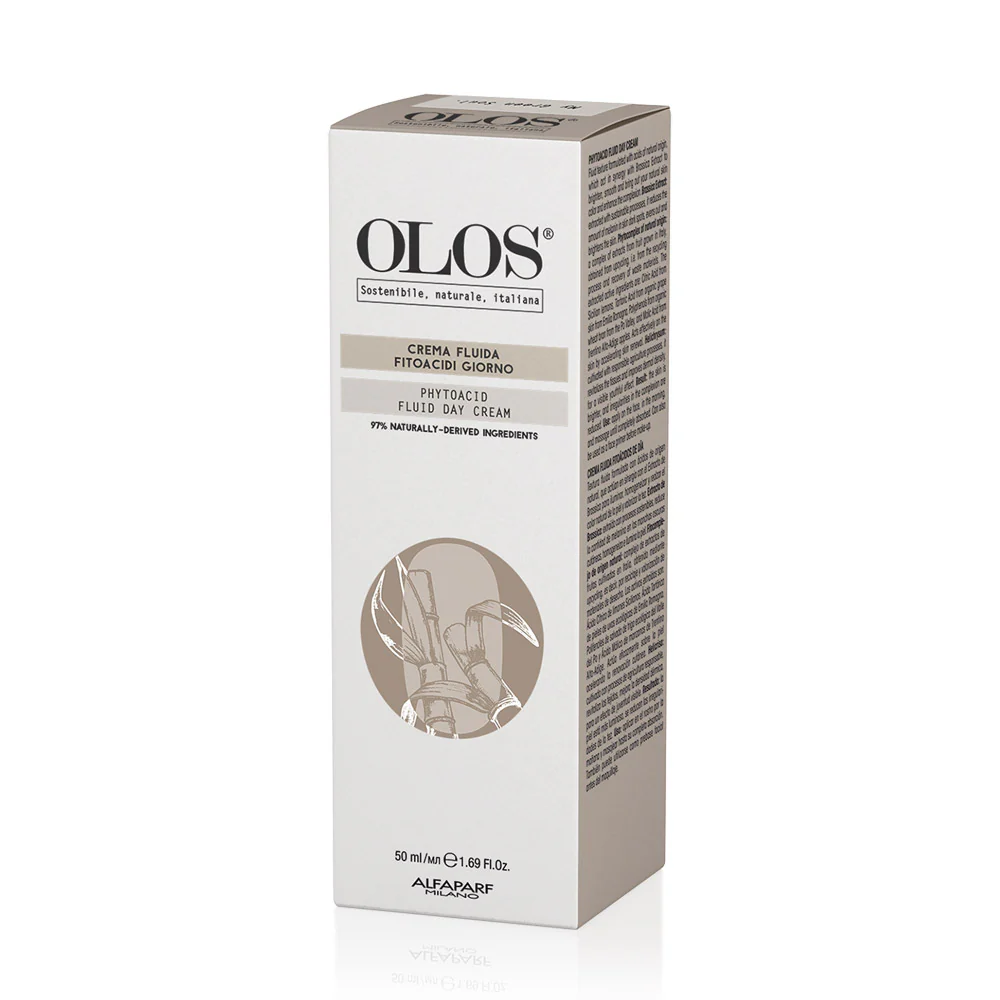 Olos Crema Fluida Fitoacidi Giorno 50ml - crema fluida illuminante - Image 2