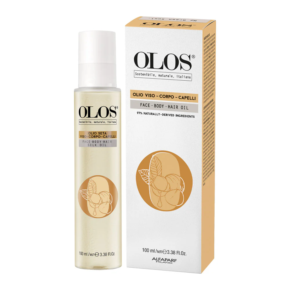 Olos Mondo Nutriente Olio di Seta Viso Corpo Capelli 100ml - Image 2