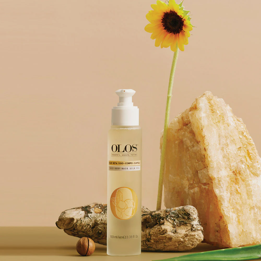 Olos Mondo Nutriente Olio di Seta Viso Corpo Capelli 100ml - Image 4