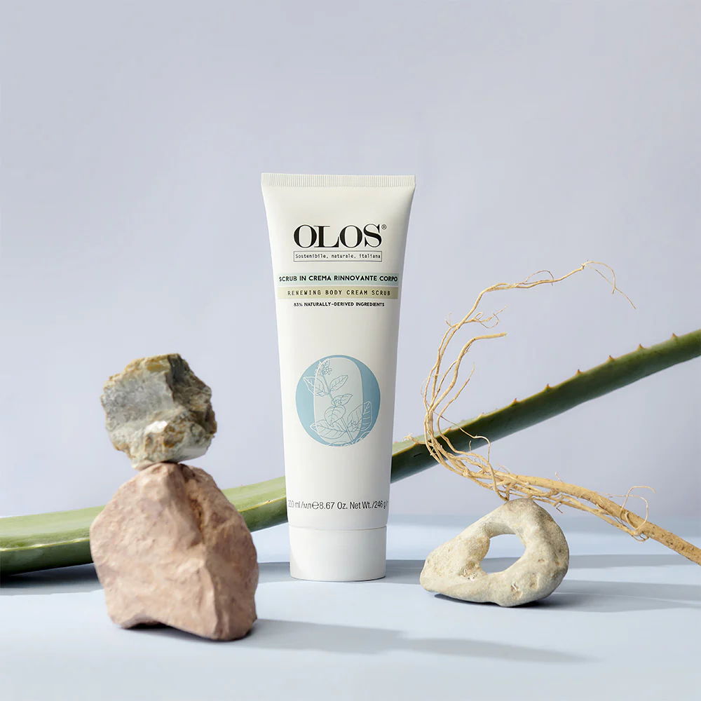 Olos Scrub in Crema Rinnovante Corpo 200ml - Image 3
