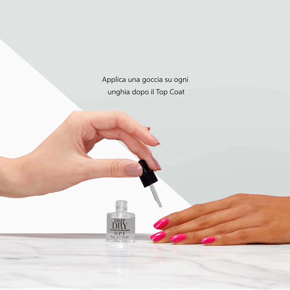 OPI Drip Dry Lacquer Drying Drops 8ml - gocce asciugatura rapida smalto - Image 6