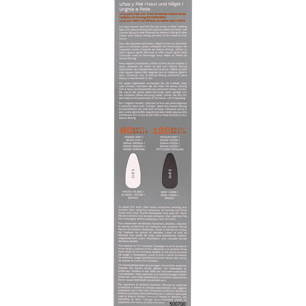 OPI Foot File With Disposable Grit Strips - lima piedi - Image 2