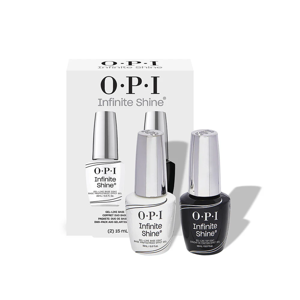 OPI Infinite Shine Coffret Base 15ml + Top Coat 15ml  - cofanetto - Image 3
