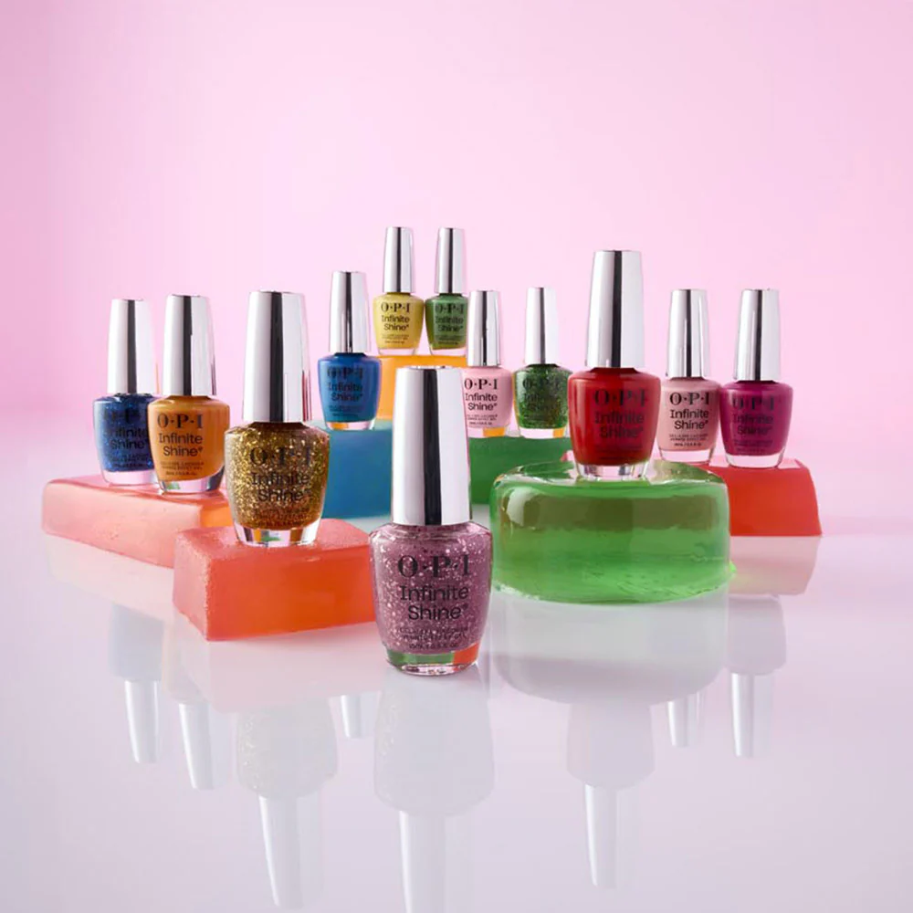 OPI Infinite Shine Make 'Em Jelly Summer 2025 Jelly Green With Envy 15ml - smalto a lunga durata - Image 4