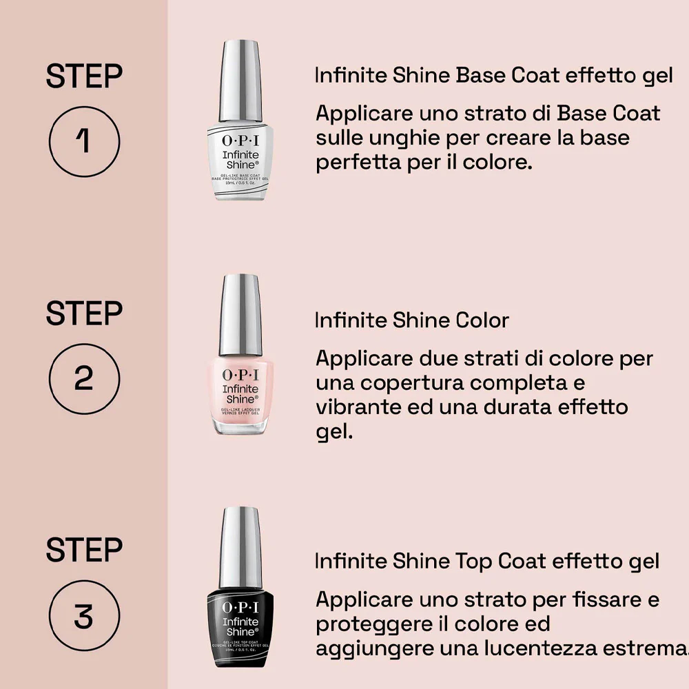 OPI Infinite Shine What's Your Mani-Tude? Track Suited Cutie 15ml  - smalto a lunga durata - Image 7