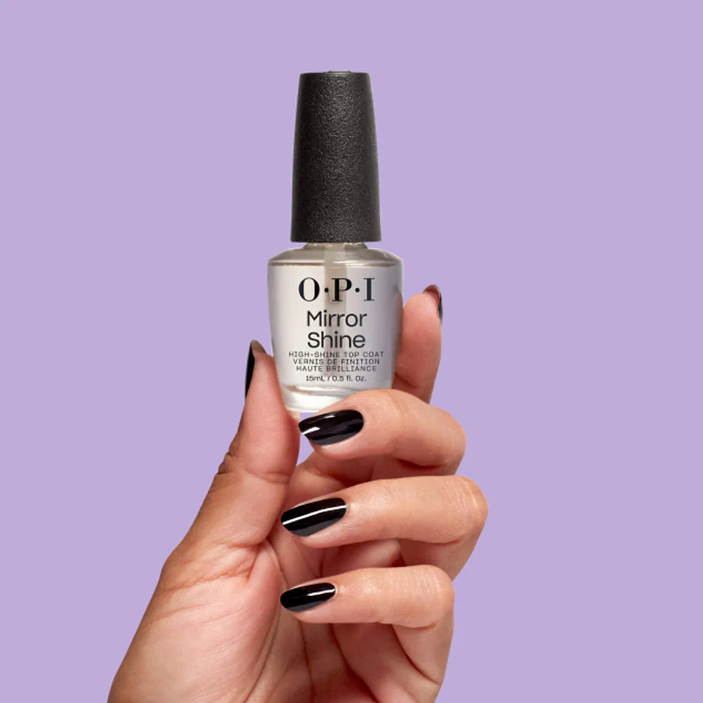 OPI Mirror Shine High- Shine Top Coat  Nail Lacquer  15ml - top coat ultra brillante - Image 5
