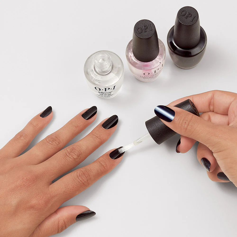 OPI Mirror Shine High- Shine Top Coat  Nail Lacquer  15ml - top coat ultra brillante - Image 7