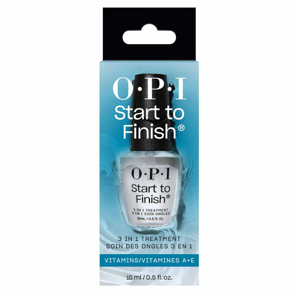 OPI Nail Essentials Collection NTT70 Start To Finish 15ml - trattamento riparatore 3in1 - Image 4