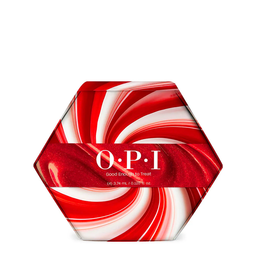 OPI Nail Lacquer Holiday 25 Good Enough To Treat 4x12.75ml - cofanetto smalti - Image 3