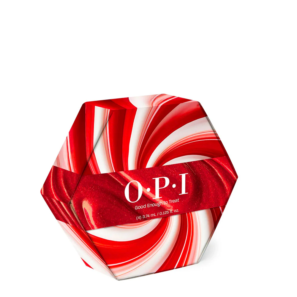 OPI Nail Lacquer Holiday 25 Good Enough To Treat 4x12.75ml - cofanetto smalti - Image 4