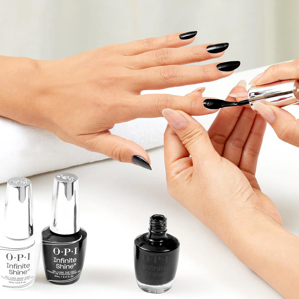 OPI  Infinite Shine ISLT02-EU Lady In Black 15ml - smalto per unghie a lunga durata - Image 4