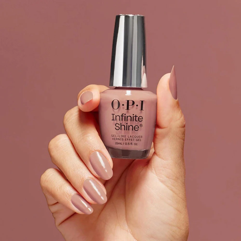 OPI Nail Laquer Infinite Shine Barefoot In Barcelona 15ml - smalto a lunga durata - Image 4
