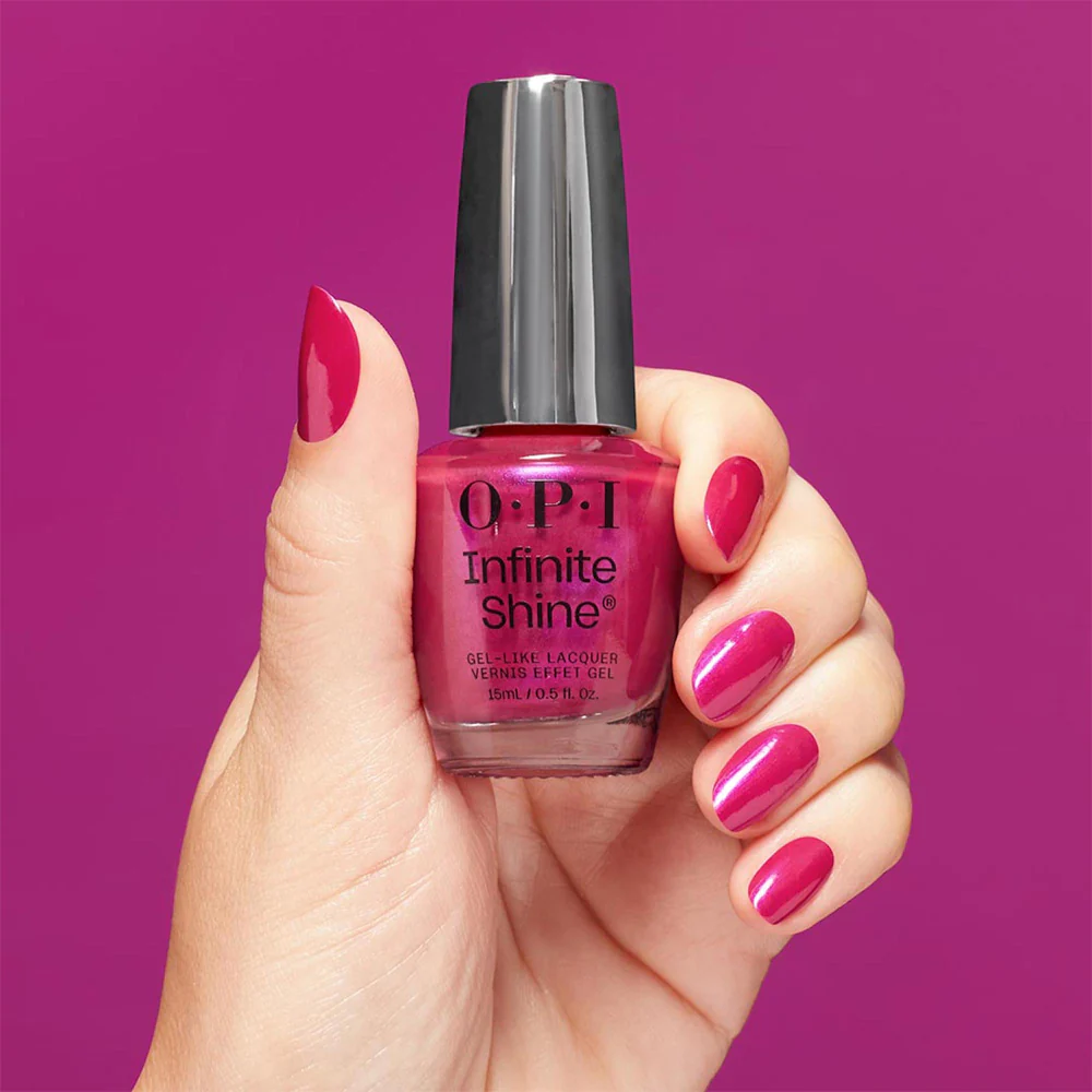 OPI Nail Laquer Inifinite Shine ISLC09 Pompeii Purple 15ml - smalto a lunga durata - Image 3