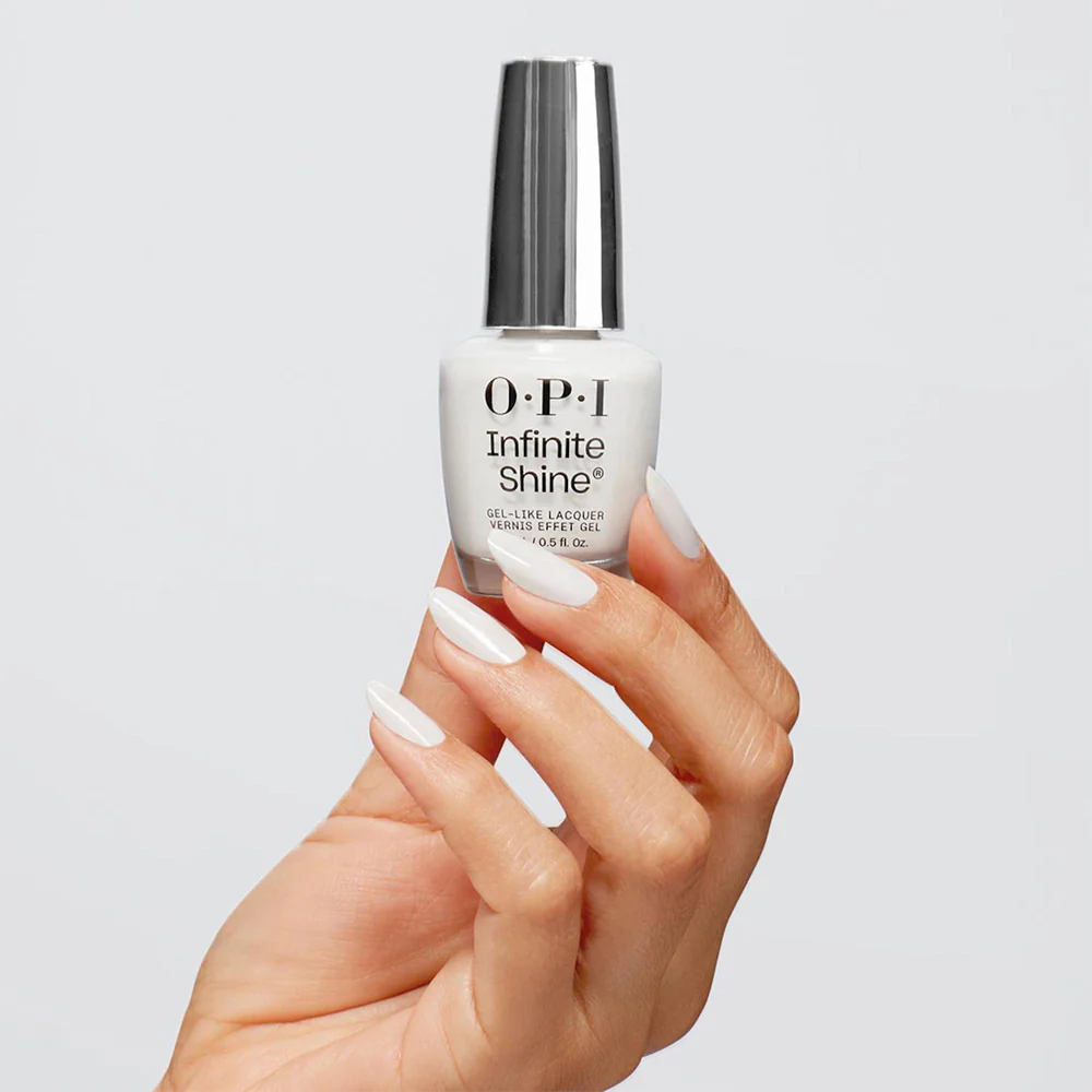 OPI Nail Laquer Inifinite Shine ISLL00 Alpine Snow 15ml - smalto a lunga durata - Image 3