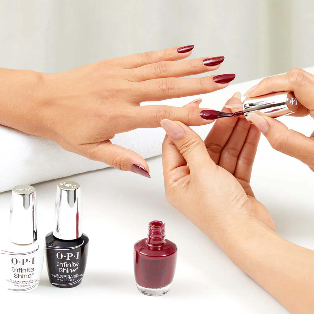OPI  Inifinite Shine ISLL87 Malaga Wine 15ml - smalto a lunga durata - Image 4