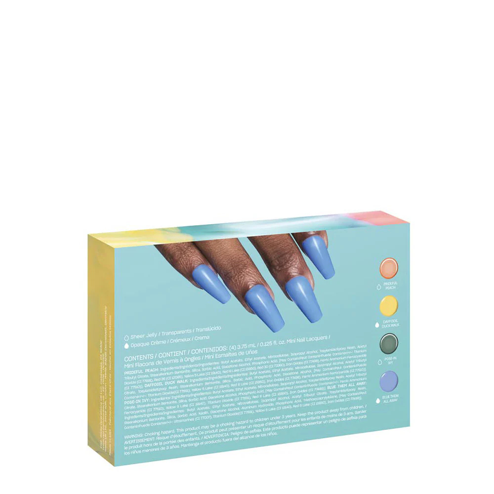 OPI Nail Laquer Make 'Em Jelly Summer 2025 Set Mini Pack 4x3.75ml - cofanetto smalti - Image 5