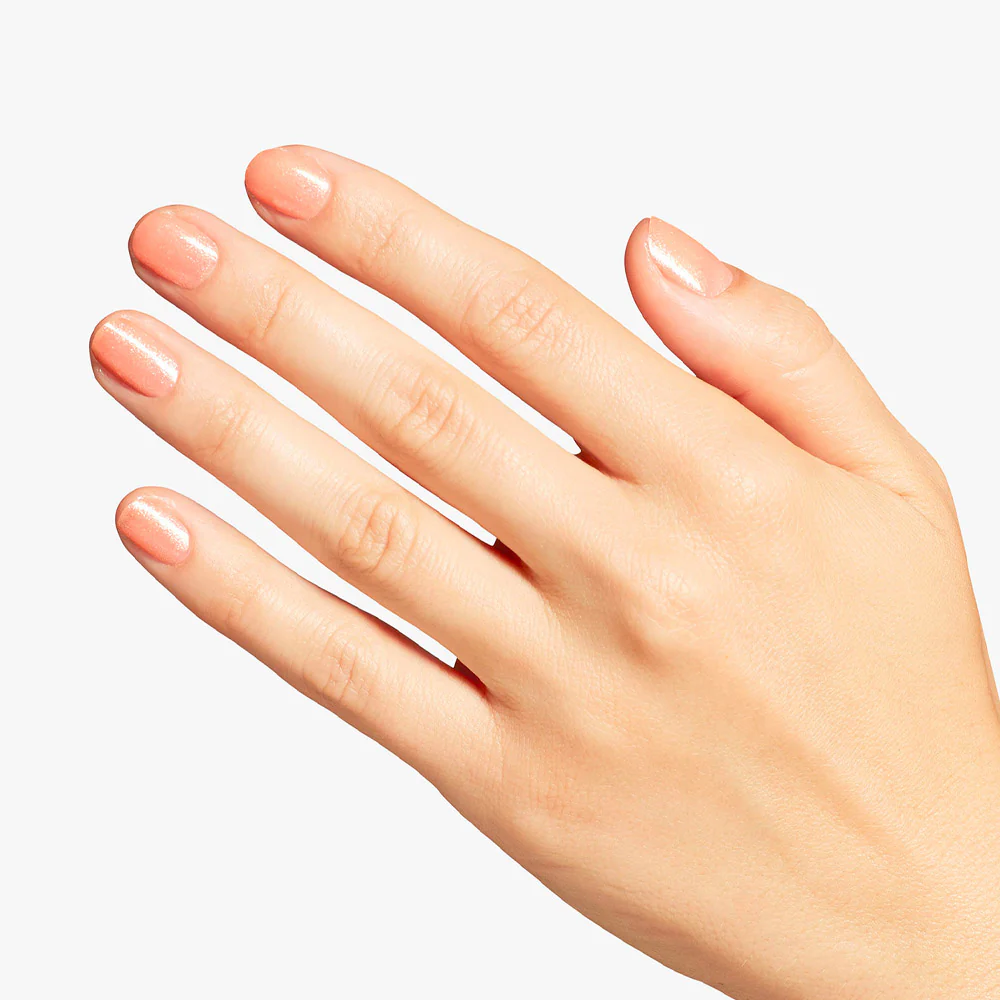 OPI Nail Laquer Spring 26 The New OPIcons Queens Rule 15ml -  smalto rosa pesca scintillante - Image 2