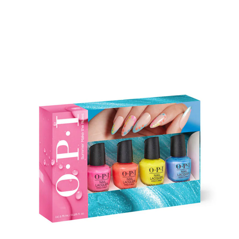 OPI Nail Laquer Summer Make The Rules DCP001 - 4pz mini pack - Image 2