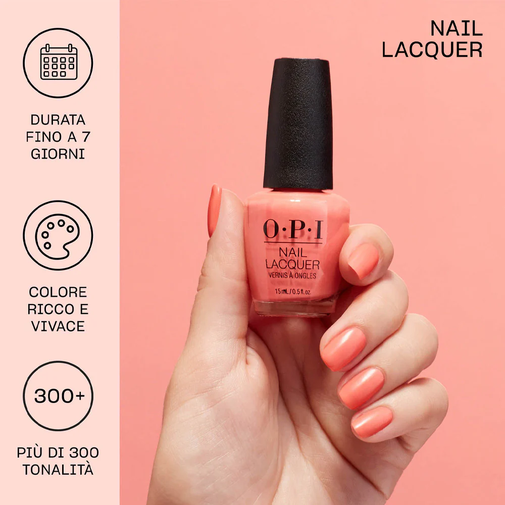 OPI Nail Laquer What's Your Mani-Tude? Totally Red-Ical 15ml - smalto - Image 6