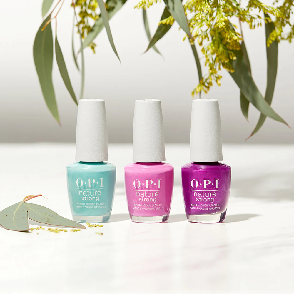 OPI Nature Strong NAT006 Emflowered 15ml - smalto vegano - Image 5
