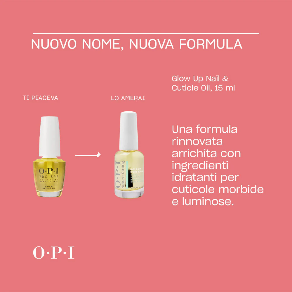 OPI Nature Strong Skincare Glow Up Nail & Cuticle Oil 15ml  - olio per cuticole - Image 6