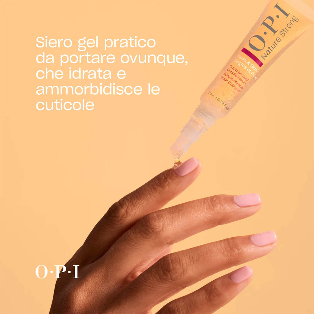 OPI Nature Strong Skincare Good As Gold Cuticle Serum 7ml - siero per cuticole - Image 5