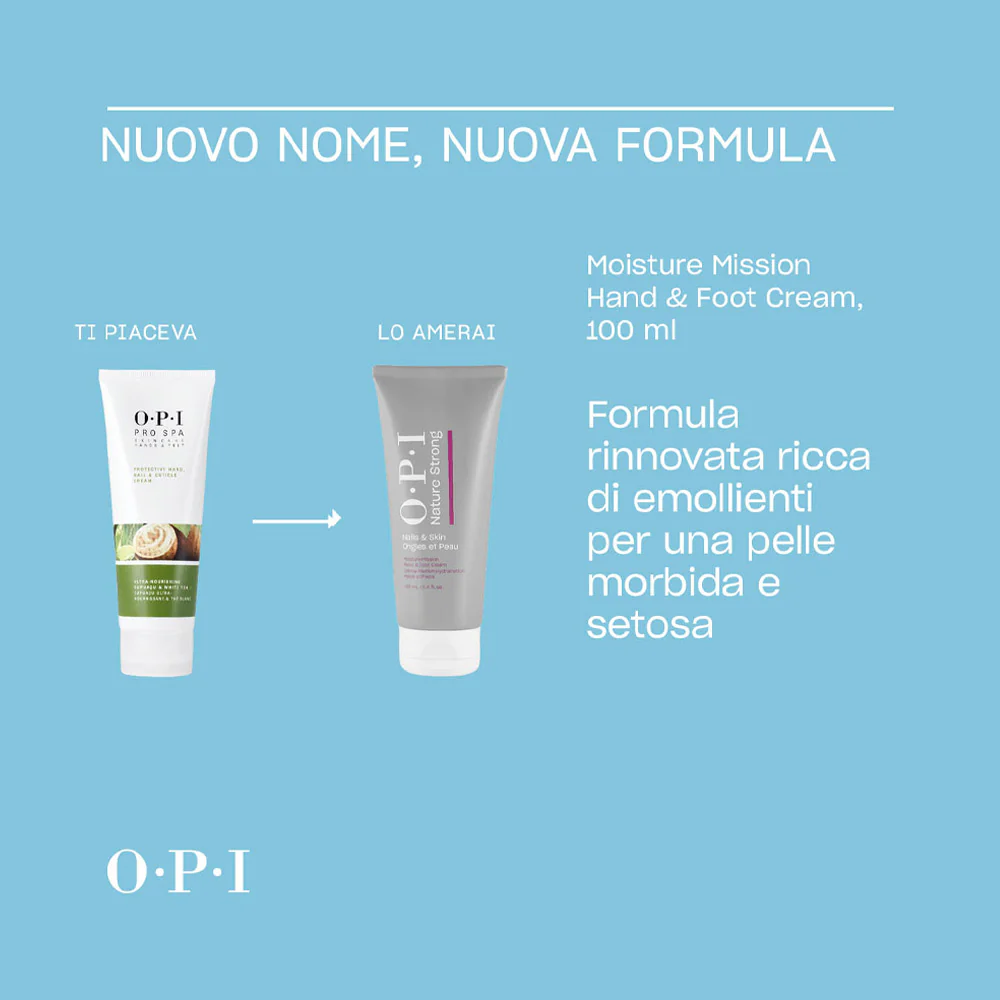 OPI Nature Strong Skincare Moisture Hand & Foot Cream 100ml - crema idratante mani e piedi - Image 6