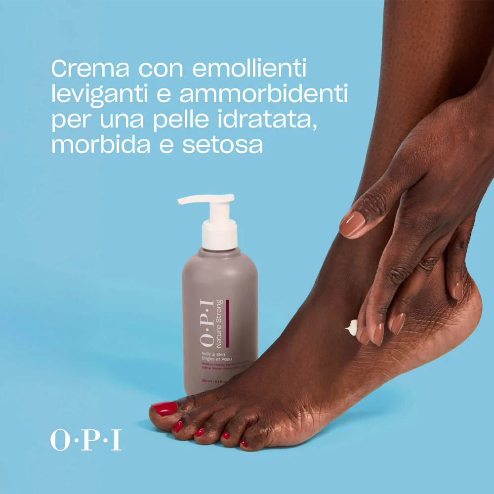 OPI Nature Strong Skincare Moisture Hand & Foot Cream 250ml - crema idratante mani e piedi - Image 5