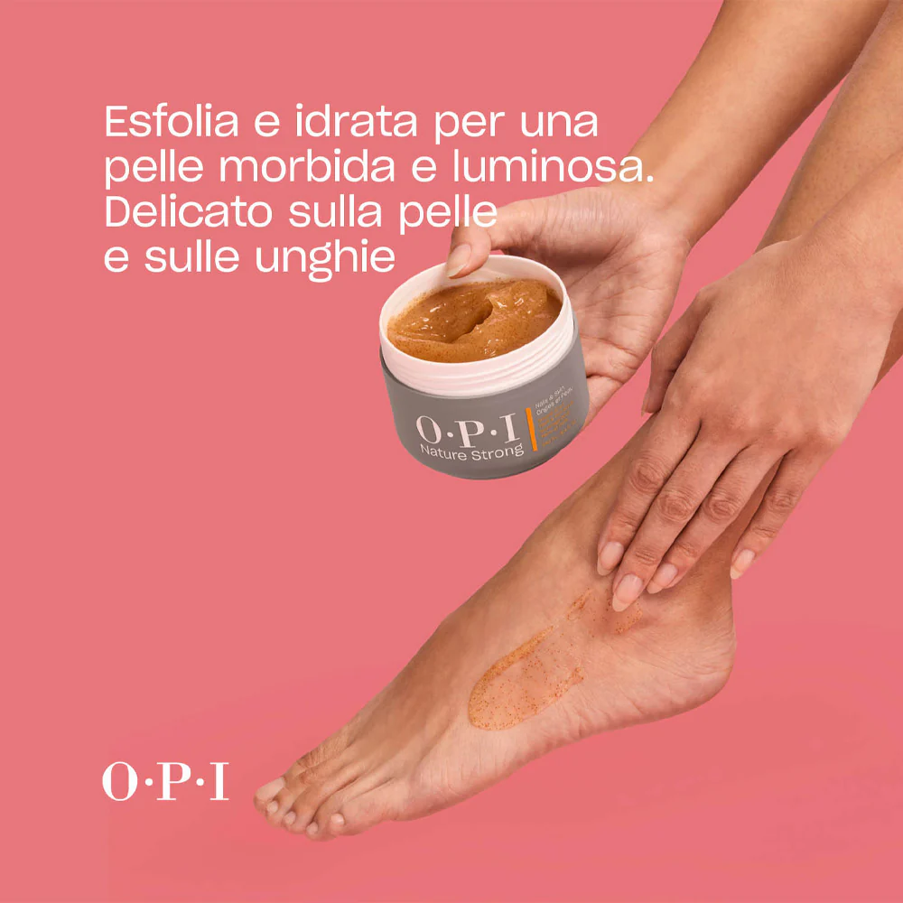 OPI Nature Strong Skincare Smooth It Out Hand & Foot Scrub 250ml - esfoliante mani e piedi - Image 5