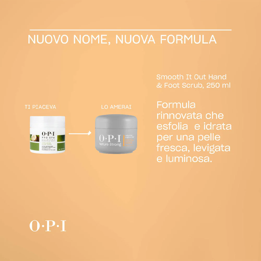 OPI Nature Strong Skincare Smooth It Out Hand & Foot Scrub 250ml - esfoliante mani e piedi - Image 6