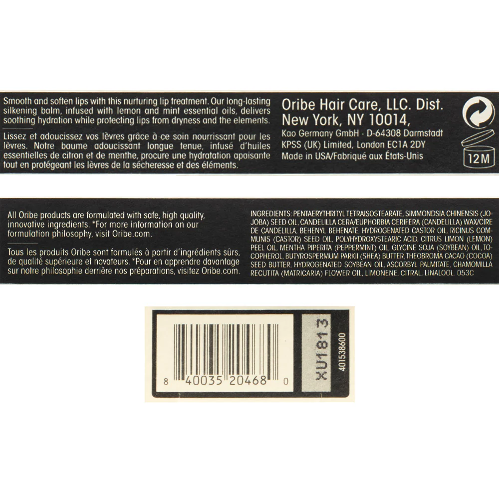 Oribe Balmessence Lip Treatment 2.5gr - balsamo labbra idratante - Image 3