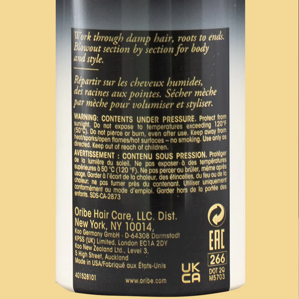 Oribe Gold Lust Imperial Blowout Trasformative Styling Creme 150ml - crema ultra nutriente - Image 3