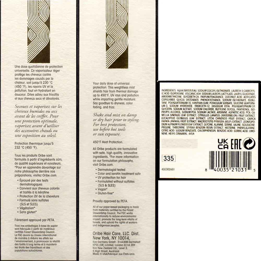 Oribe Invisible Defence Universal Protection Spray 175ml - spray protettivo - Image 4