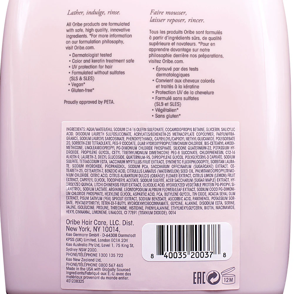 Oribe Serene Scalp Balancing Shampoo 1000ml  - shampoo cura della cute - Image 2