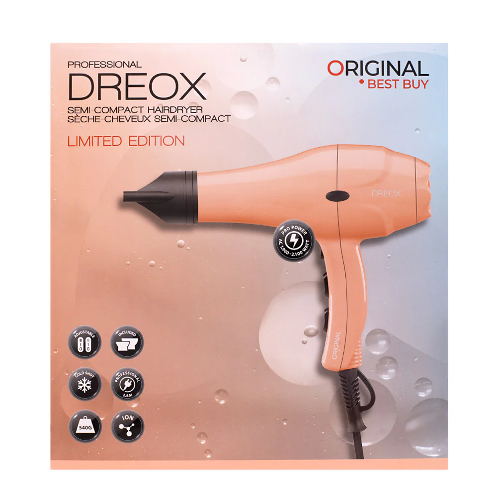 Original Best Buy Dreox SS26 Plain Pink  - asciugacapelli - Image 5