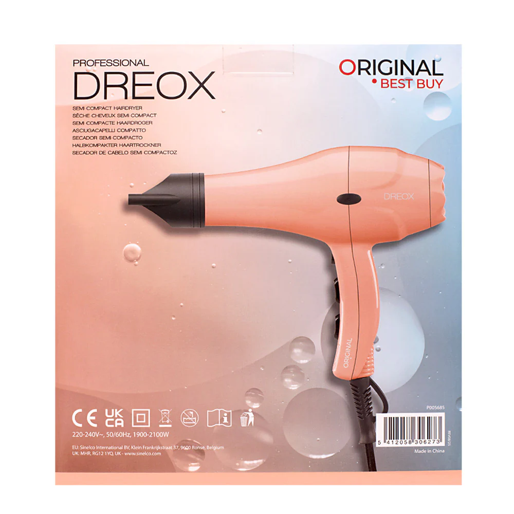 Original Best Buy Dreox SS26 Plain Pink  - asciugacapelli - Image 6
