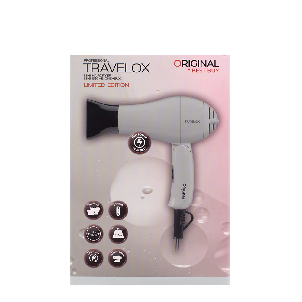 Original Best Buy Mini Foldable Hairdryer Travelox Frozen Ice - asciugacapelli - Image 10