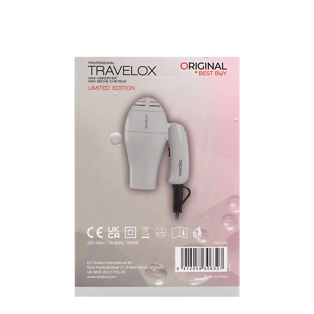 Original Best Buy Mini Foldable Hairdryer Travelox Frozen Ice - asciugacapelli - Image 11