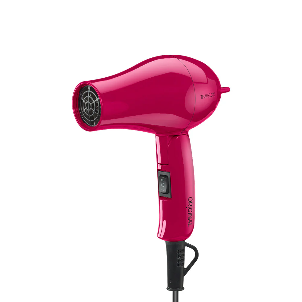 Original Best Buy Mini Foldable Hairdryer Travelox Hibiscus Pink - asciugacapelli - Image 4
