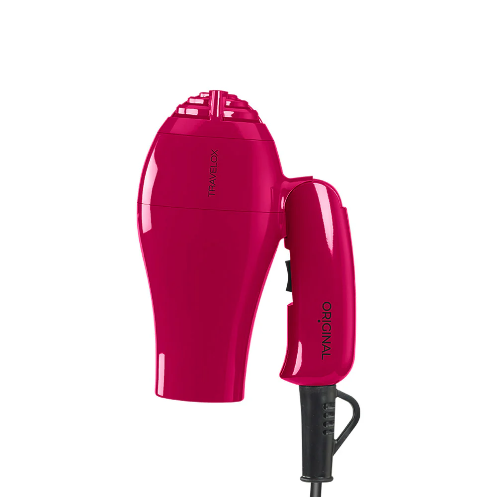 Original Best Buy Mini Foldable Hairdryer Travelox Hibiscus Pink - asciugacapelli - Image 9