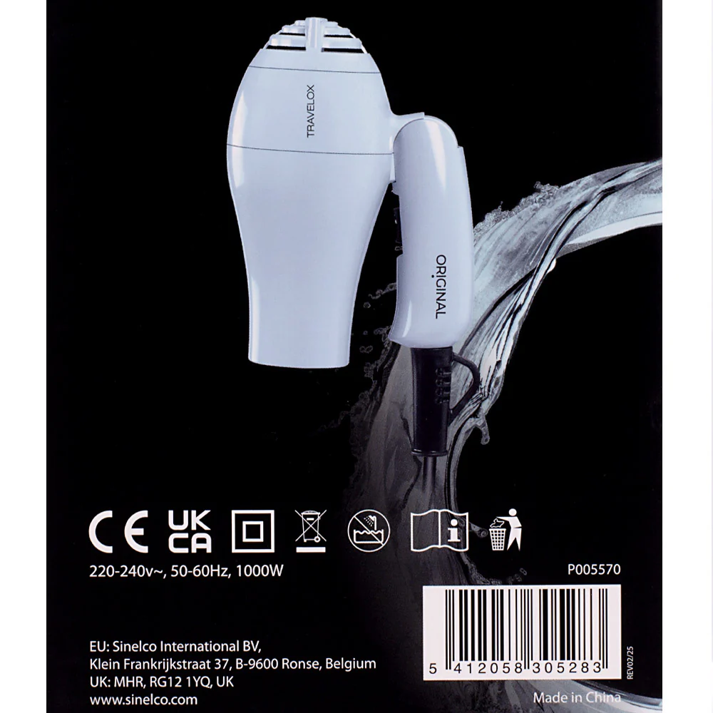 Original Best Buy OBB Travelox Blue Star - mini asciugacapelli pieghevole - Image 8