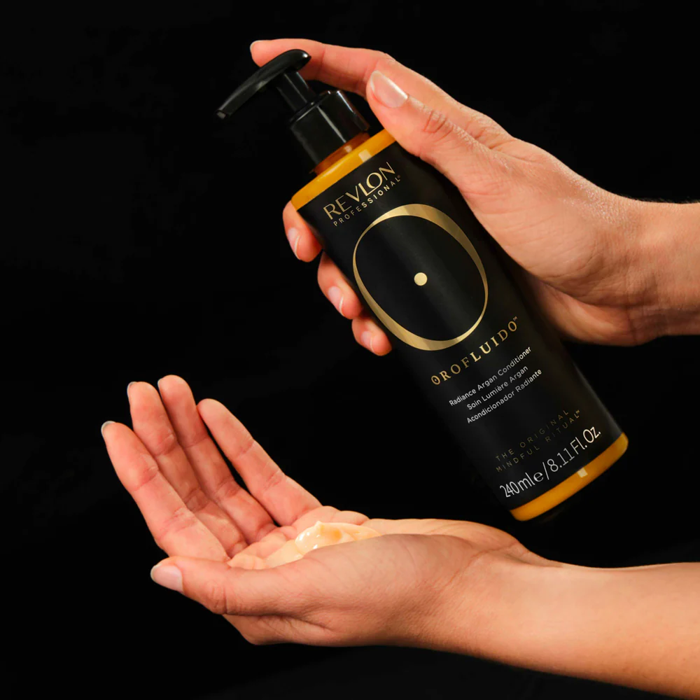 Revlon Orofluido Radiance Argan Conditioner 240ml - balsamo idratante - Image 2