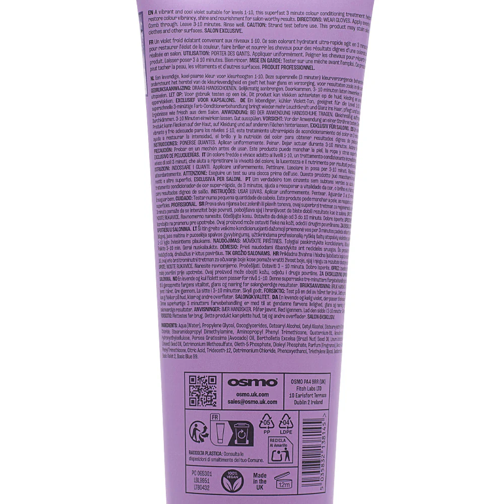 Osmo Colour Revive Cool Violet  Colour Condtioner 225ml - balsamo pigmentante - Image 2