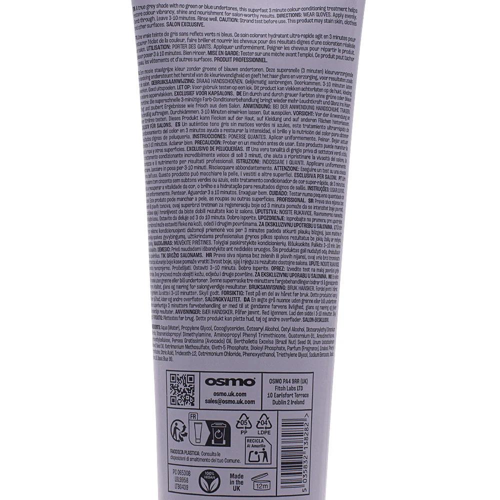 Osmo Colour Revive Steel Grey Colour Conditioner 225ml - balsamo colorante - Image 2
