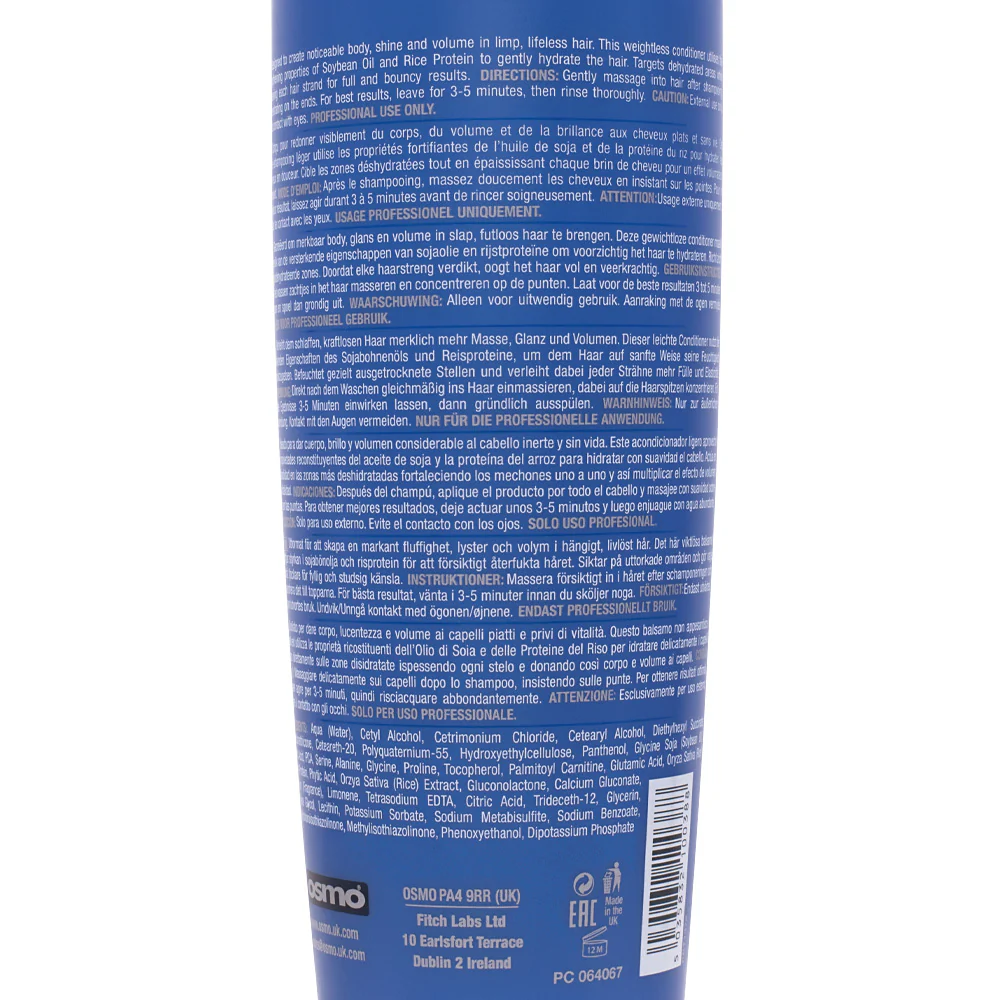 Osmo Extreme Volume Conditioner 1000ml - balsamo volumizzante - Image 2