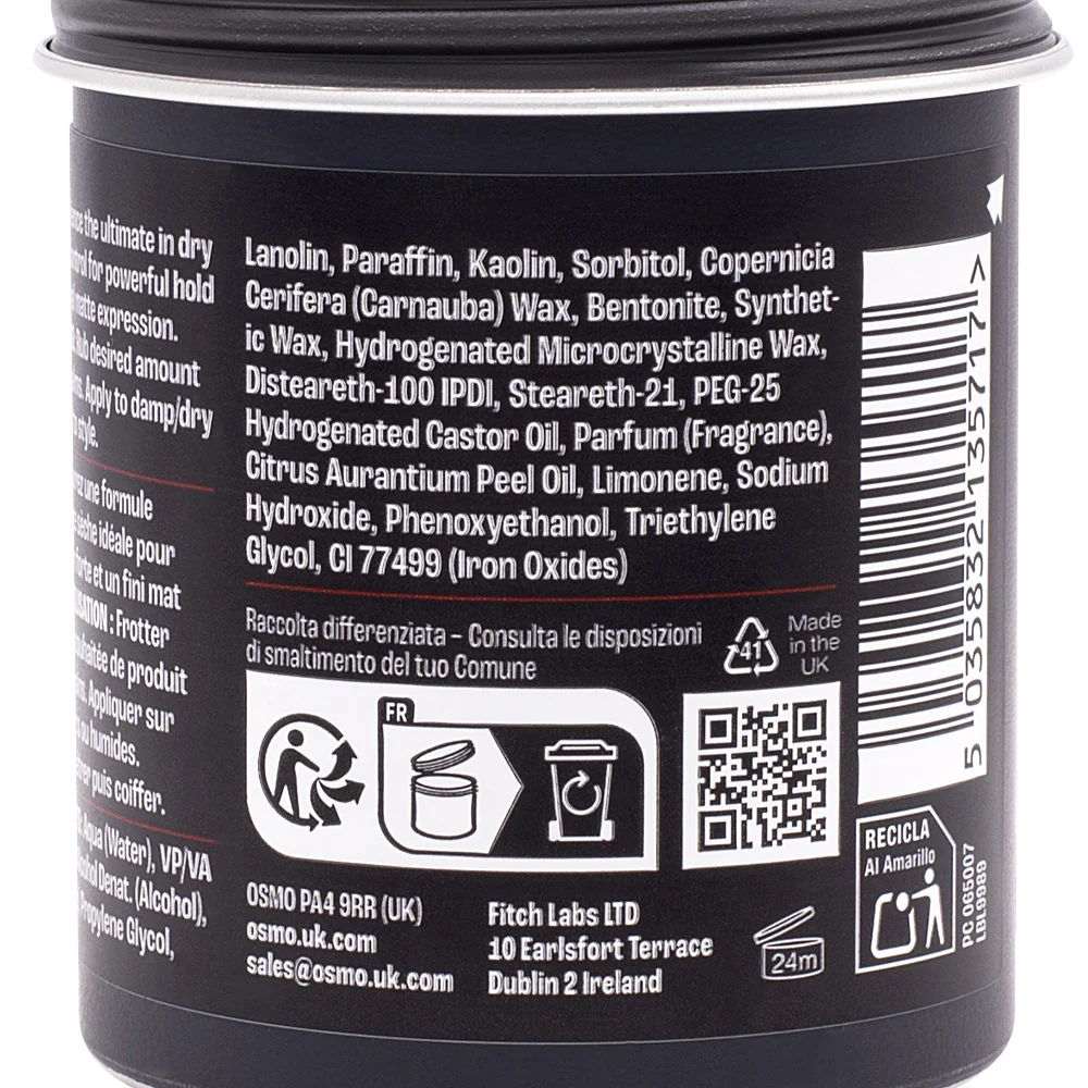 Osmo Matte Clay Extreme 100ml - cera opaca - Image 2