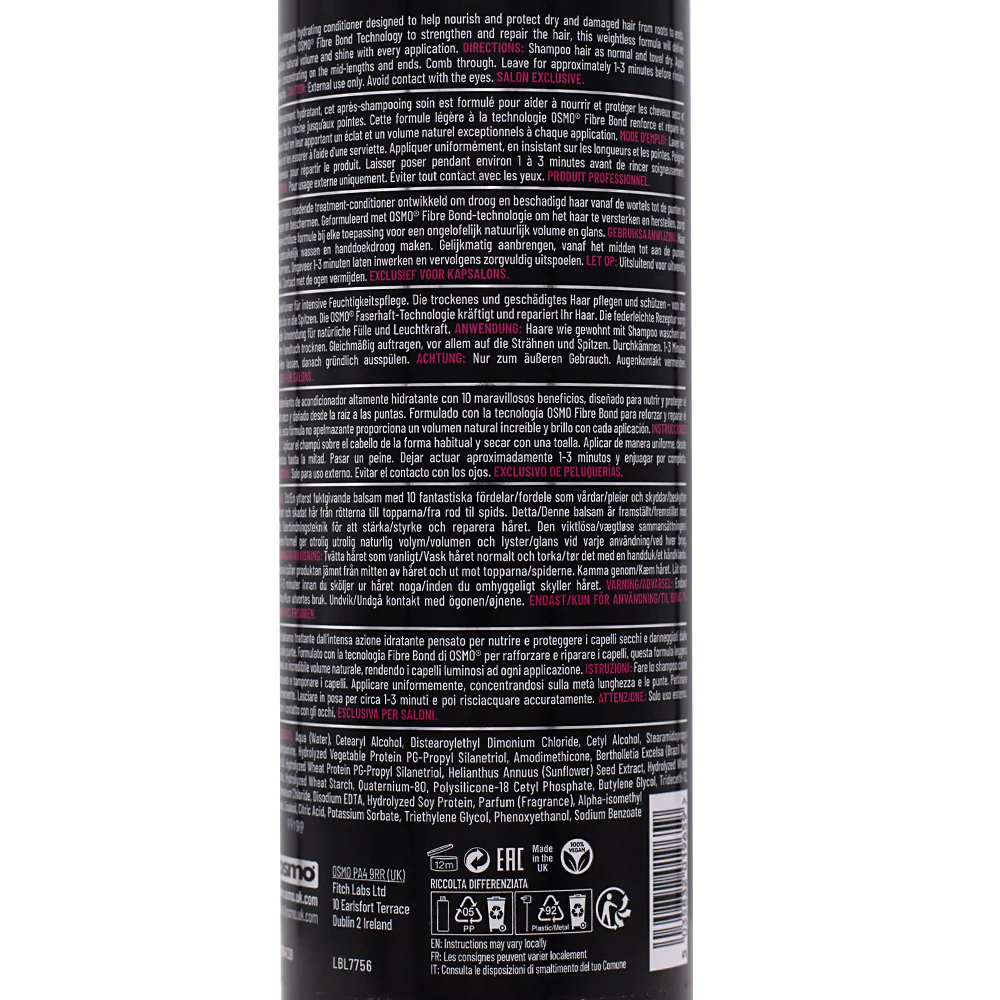Osmo Wonder 10 Conditioner 400ml - balsamo capelli danneggiati - Image 2