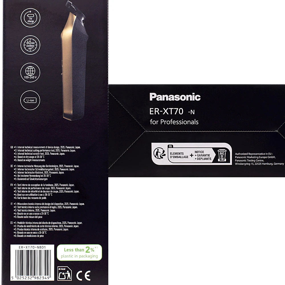 Panasonic ER-XT70- The Barikan Gold - tagliacapelli - Image 4