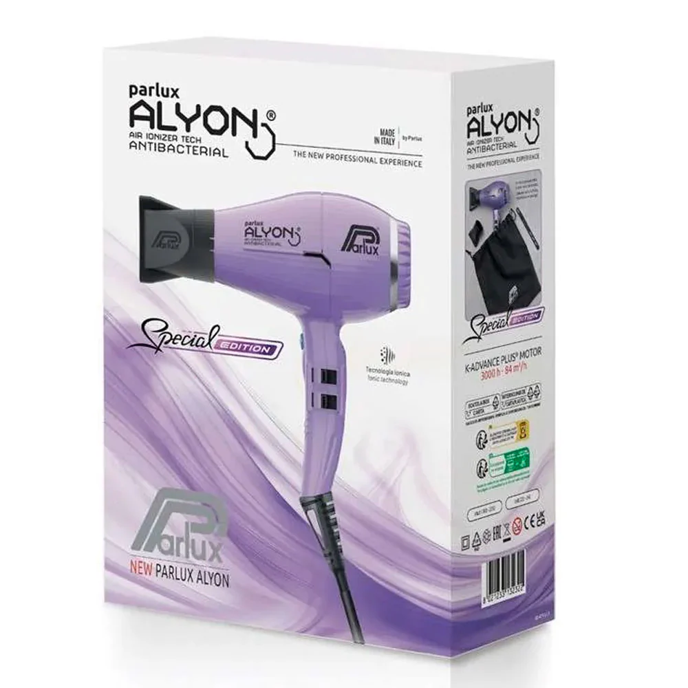 Parlux Alyon Air Ionizer Tech Antibacterial Special Edition Lilla - asciugacapelli - Image 3