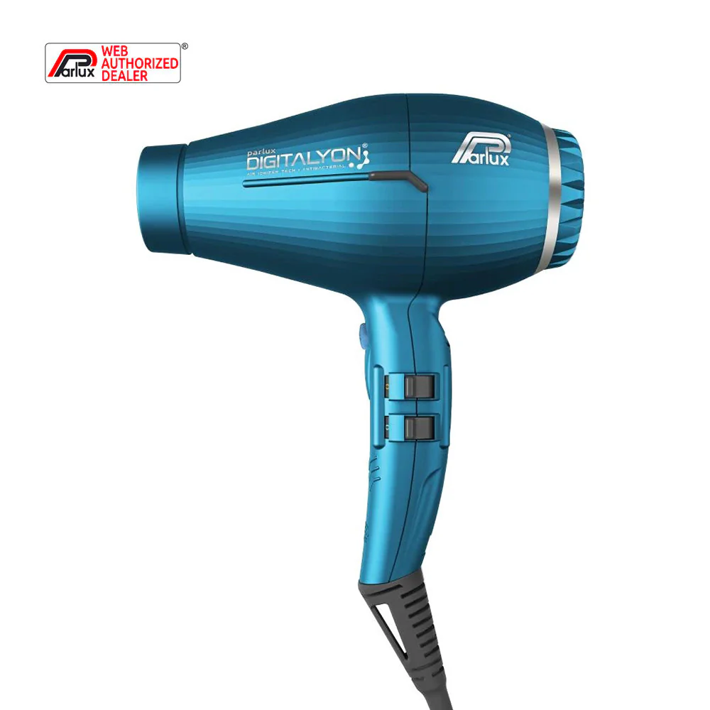 Parlux Digitalyon + Magic Sense - asciugacapelli blu con diffusore - Image 4